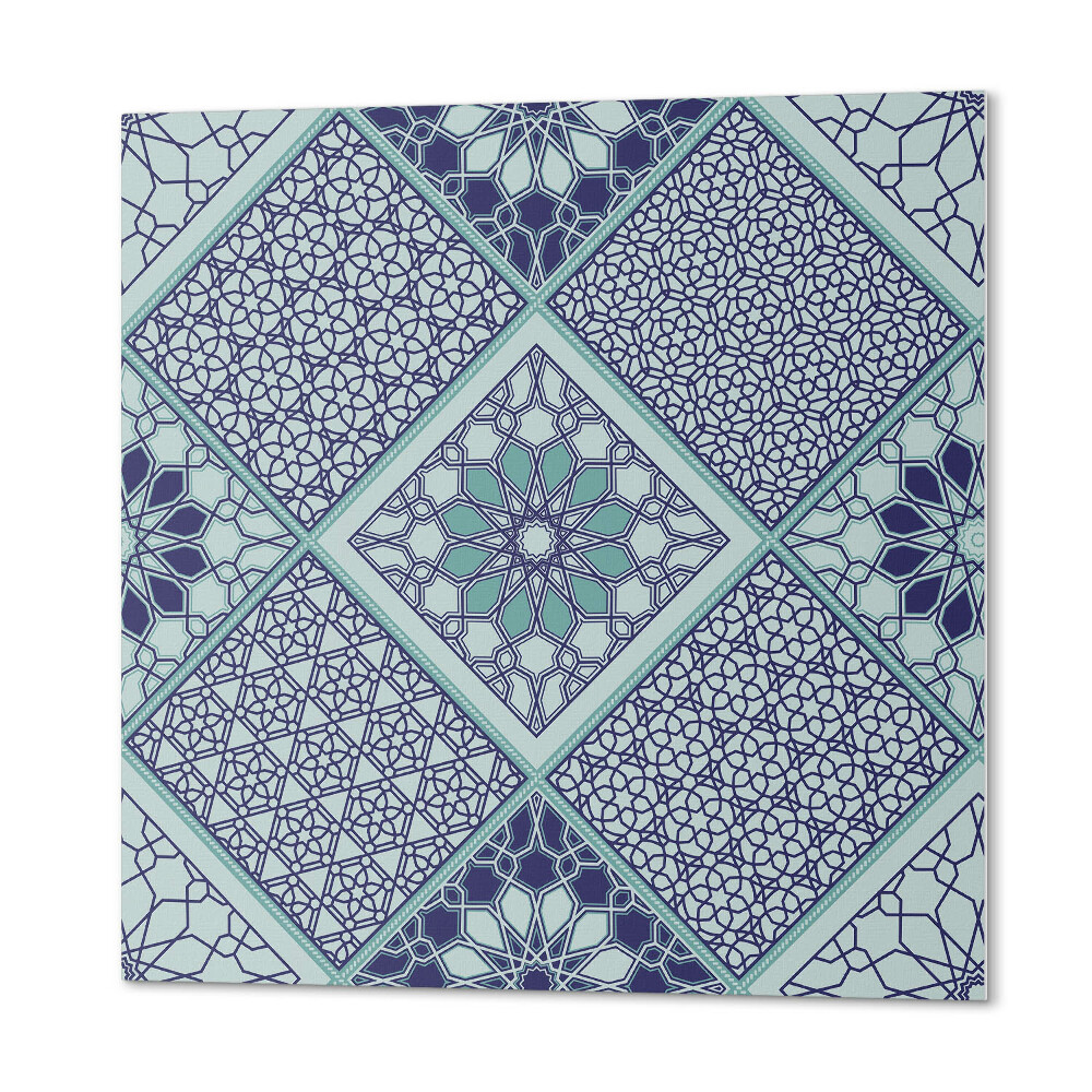 Panel dekoracyjny kwadratowy Wzory geometryczne w mozaice