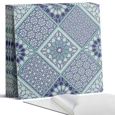 Panel dekoracyjny kwadratowy Wzory geometryczne w mozaice