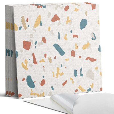 Panel dekoracyjny kwadratowy Abstrakcyjny wzór z kształtami