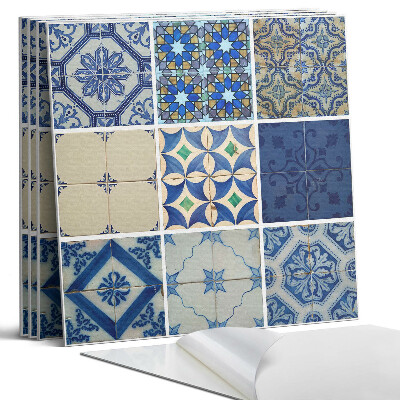 Panel samoprzylepny kwadratowy Wzory kafli ceramicznych