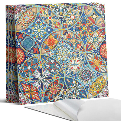 Panel samoprzylepny kwadratowy Wzory mozaikowe w symetrii