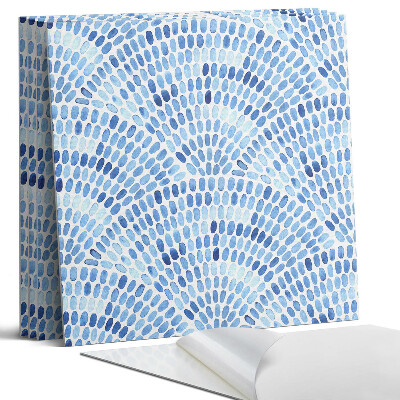 Panel dekoracyjny kwadratowy Fale w akwareli