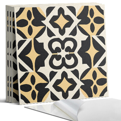 Panel ścienny pcv Geometryczny wzór z motywami