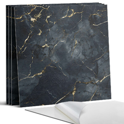 Panel dekoracyjny kwadratowy Elegancki marmur z żyłkami