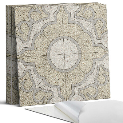Panel ścienny pcv Wzór mozaiki z ornamentami