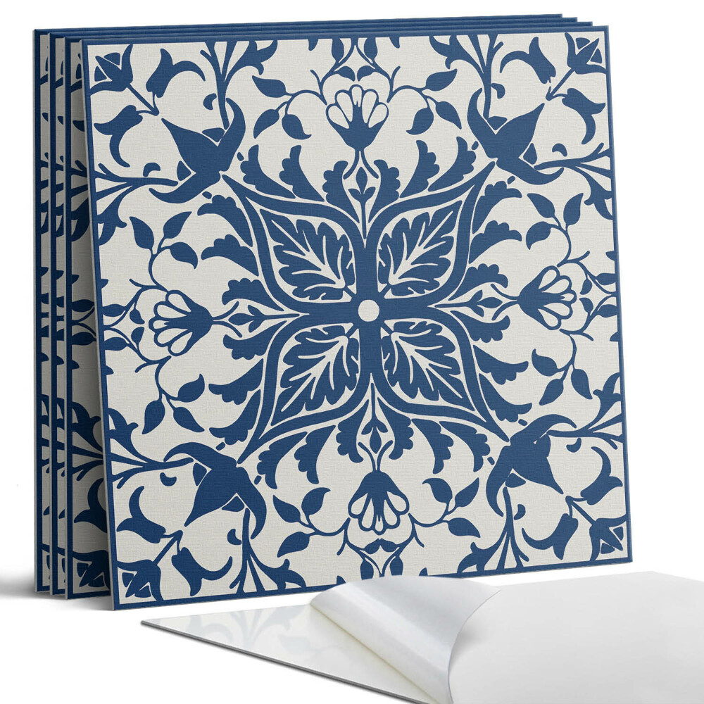 Panel ścienny pcv Wzór kwiatowy z liśćmi