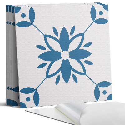 Panel ścienny pcv Kwiatowy wzór z liśćmi