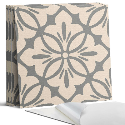 Panel ścienny pcv Kwiatowy wzór z detalami