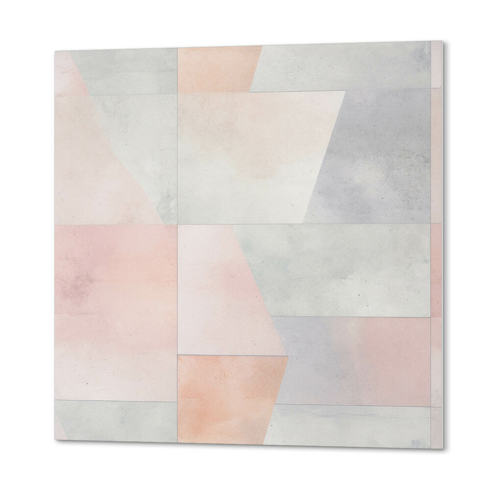 Panel dekoracyjny kwadratowy Geometria w pastelach