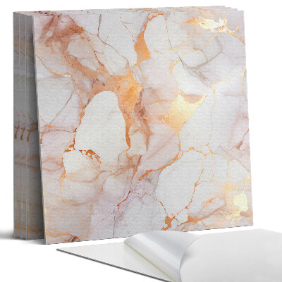 Panel dekoracyjny kwadratowy Elegancki marmur z żyłkami