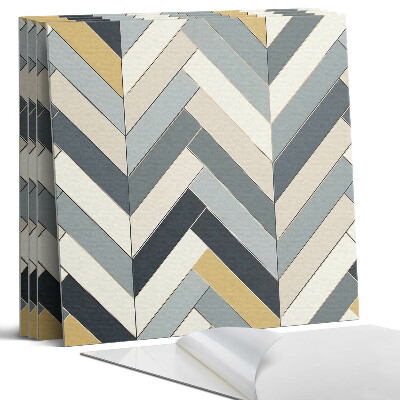 Panel dekoracyjny kwadratowy Wzór w jodełkę