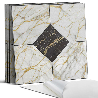 Panel dekoracyjny kwadratowy Elegancki wzór marmuru