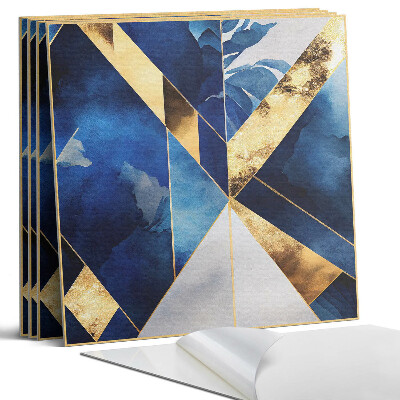 Panel samoprzylepny kwadratowy Geometria w odcieniach