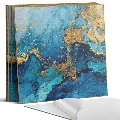 Panel dekoracyjny kwadratowy Abstrakcyjny wzór wody