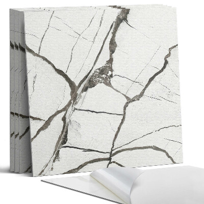 Panel dekoracyjny kwadratowy Wzór marmurowy z żyłami