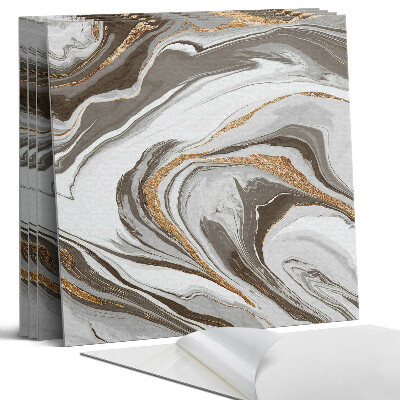 Panel dekoracyjny kwadratowy Fale abstrakcyjnych wzorów