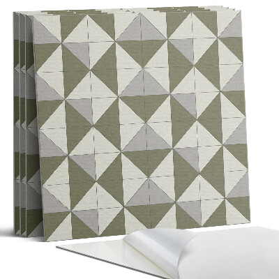 Panel ścienny pcv Wzór geometrycznych trójkątów