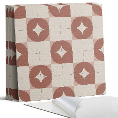 Panel dekoracyjny kwadratowy Geometryczny wzór z okręgami