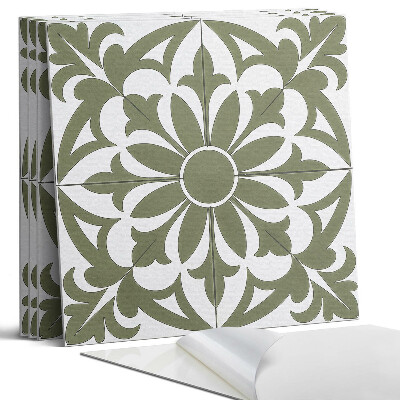 Panel ścienny pcv Kwiatowy wzór z liśćmi