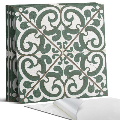 Panel dekoracyjny kwadratowy Wzór z roślinnymi motywami