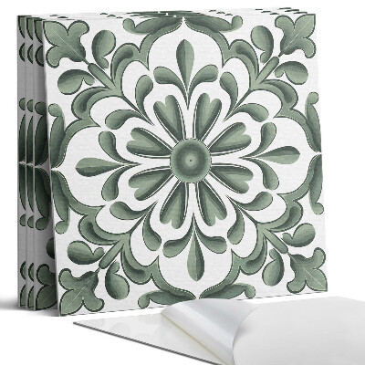 Panel ścienny pcv Motyw roślinny w okręgu