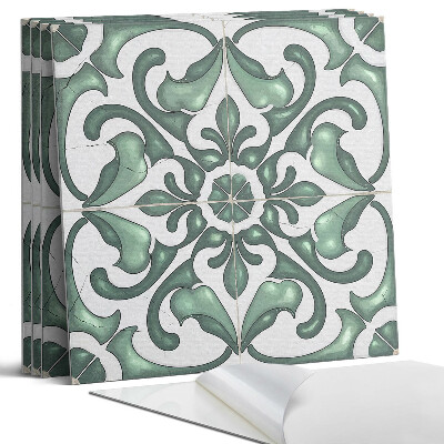 Panel samoprzylepny kwadratowy Wzór z eleganckimi motywami