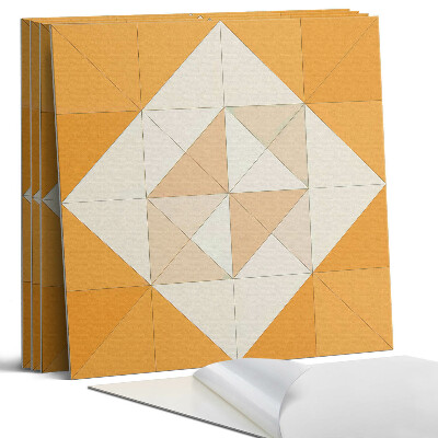 Panel samoprzylepny kwadratowy Geometryczny wzór w romby
