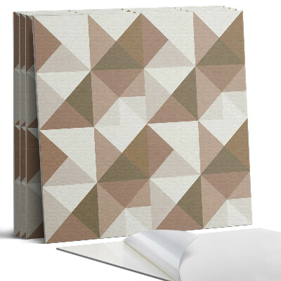 Panel ścienny pcv Geometria w trójkątach