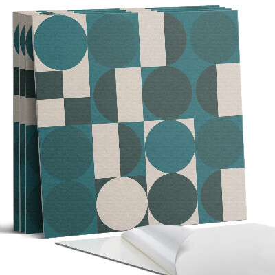 Panel ścienny pcv Geometria kształtów i form