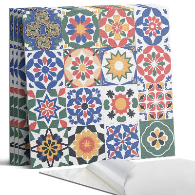 Panel samoprzylepny kwadratowy Wzory mozaikowe w szeregach