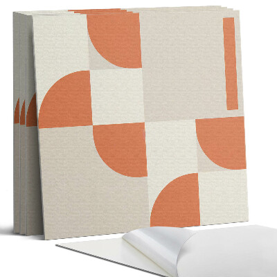 Panel samoprzylepny kwadratowy Abstrakcyjny układ kształtów