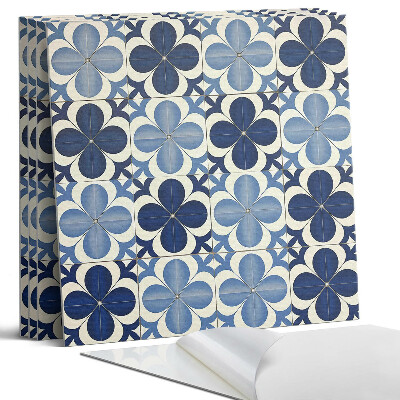 Panel ścienny pcv Geometryczny wzór kwiatowy