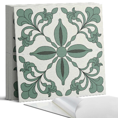 Panel dekoracyjny kwadratowy Elegancki wzór roślinny