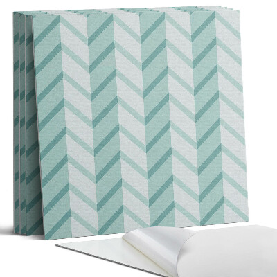 Panel dekoracyjny kwadratowy Wzór zygzaków w pasy