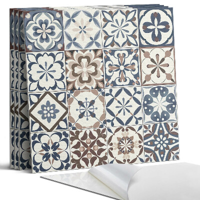 Panel dekoracyjny kwadratowy Wzory kafli dekoracyjnych