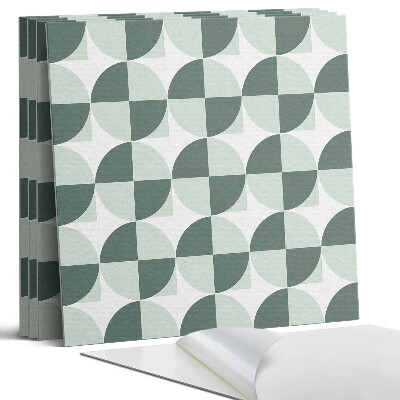 Panel samoprzylepny kwadratowy Geometria okręgów i kwadratów