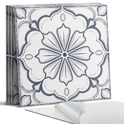 Panel ścienny pcv Kwiatowy wzór na płytce