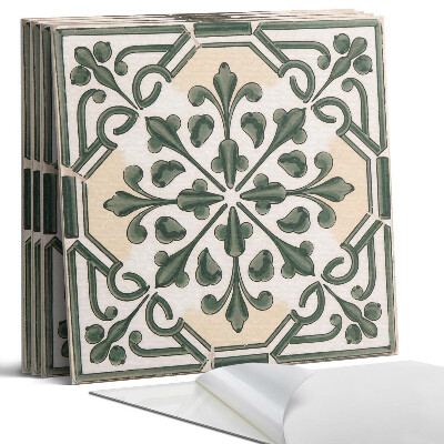 Panel ścienny pcv Wzór roślinny na płytce