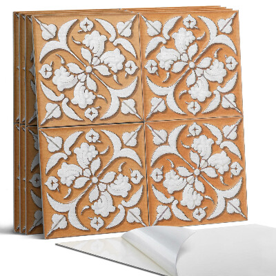 Panel ścienny pcv Wzór z kwiatowymi motywami