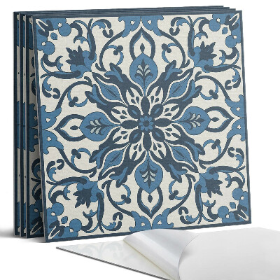 Panel ścienny pcv Wzór kwiatowy z liśćmi