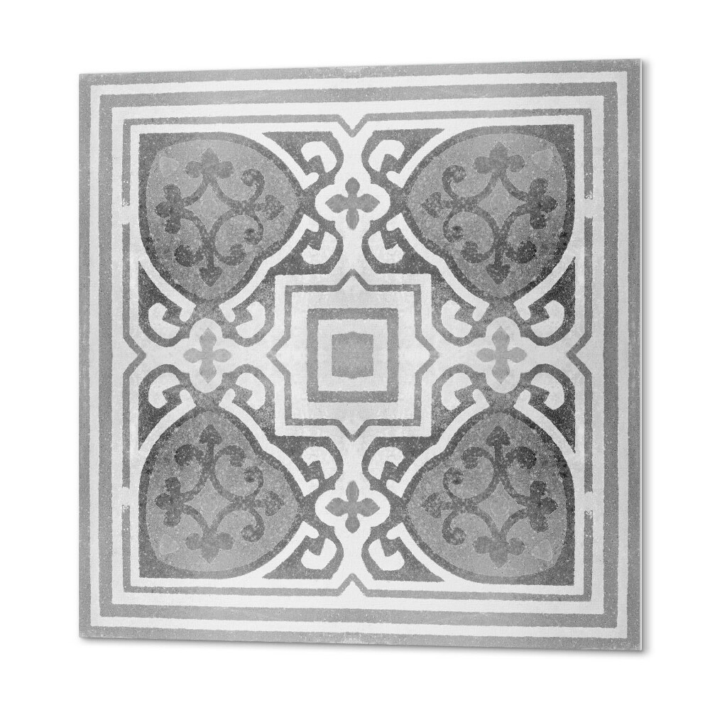 Panel samoprzylepny kwadratowy Wzór z ornamentami w symetrii