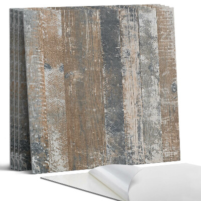 Panel dekoracyjny kwadratowy Deski w naturalnym stylu