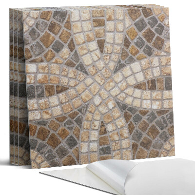 Panel samoprzylepny kwadratowy Wzór mozaikowy w splocie