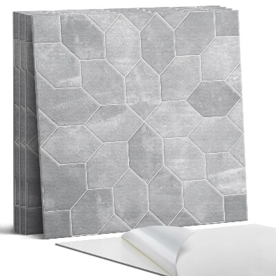 Panel ścienny pcv Wzór heksagonalny w mozaice