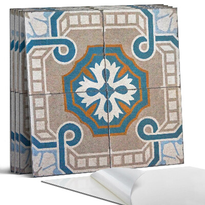 Panel ścienny pcv Wzór mozaiki z ornamentami