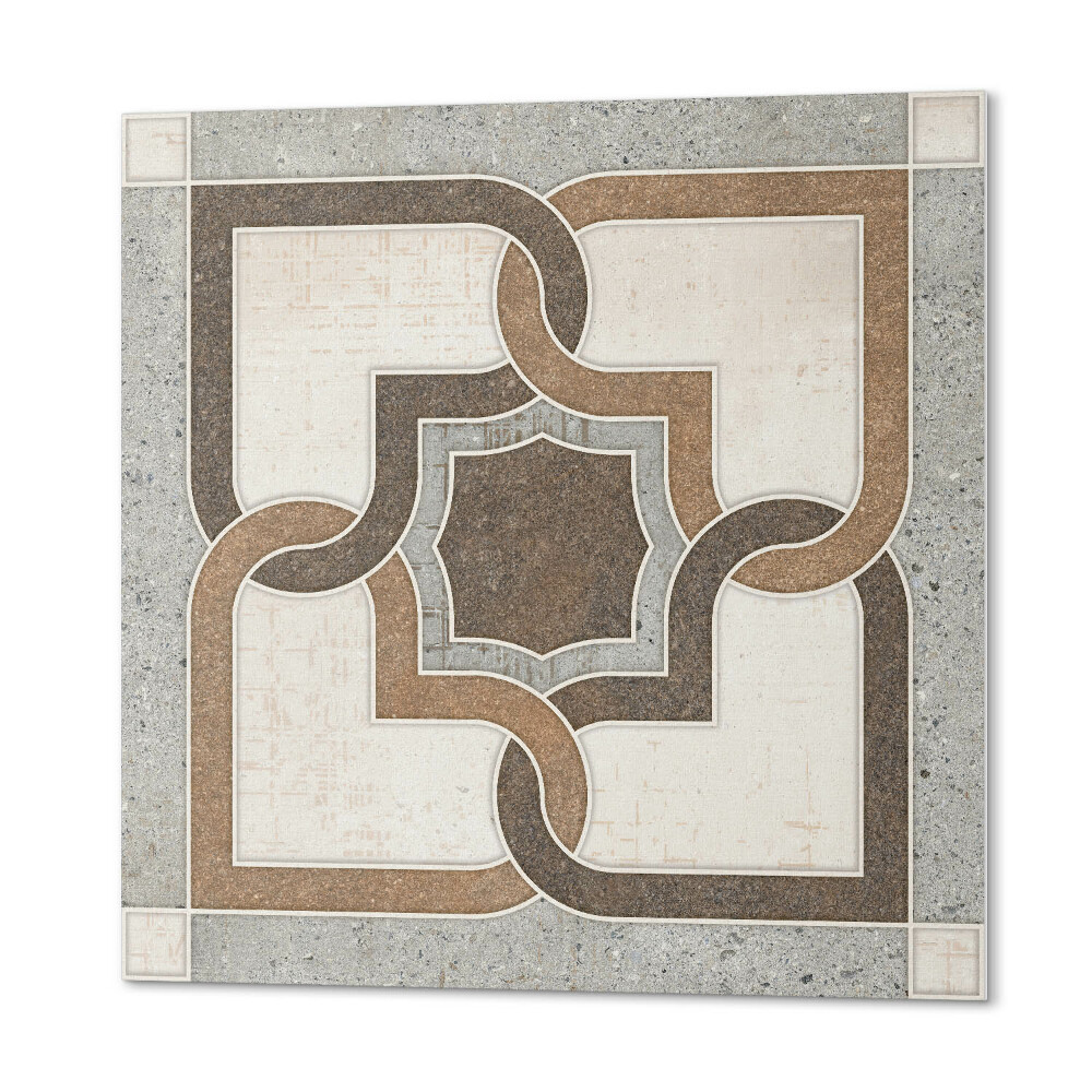Panel samoprzylepny kwadratowy Geometryczny wzór kafli