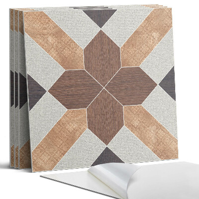 Panel dekoracyjny kwadratowy Wzór geometryczny z motywem