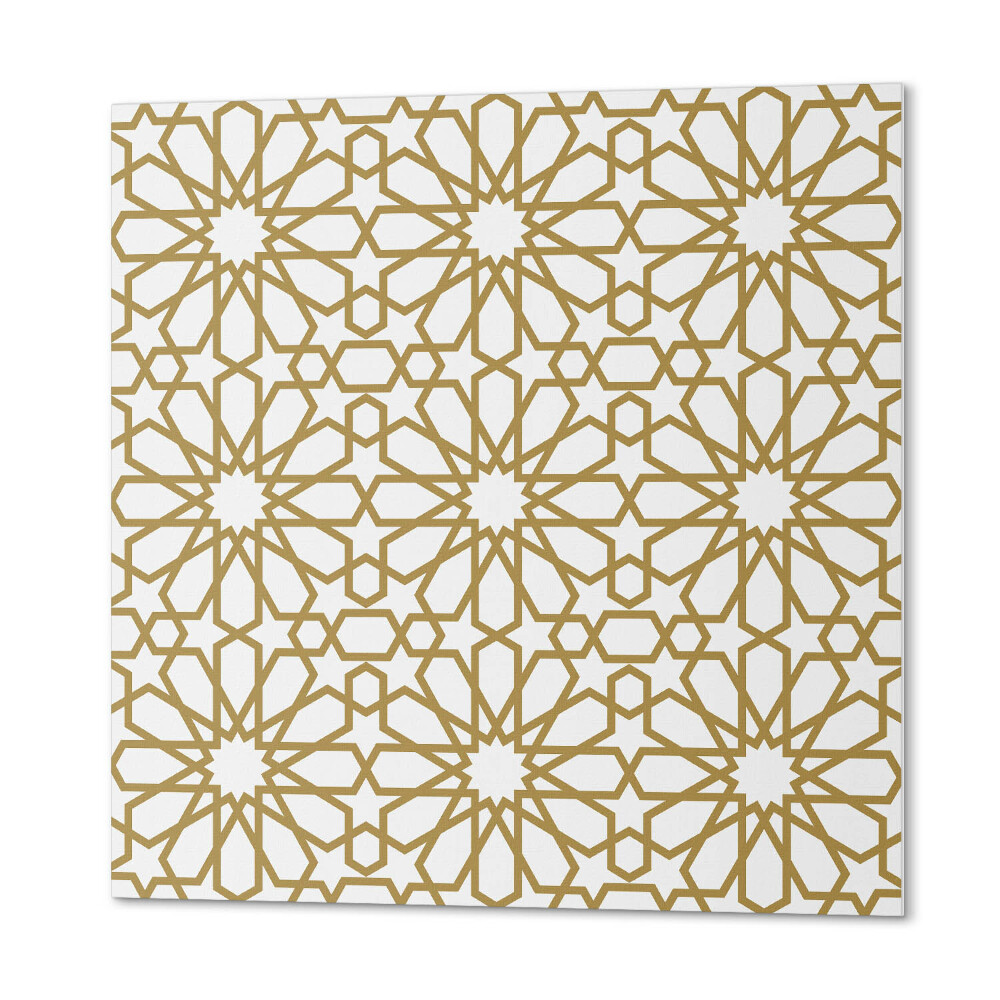 Panel samoprzylepny kwadratowy Geometryczny wzór z gwiazdami