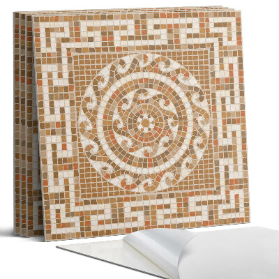 Panel ścienny pcv Mosaic with circular pattern