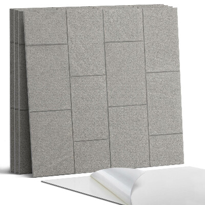 Panel dekoracyjny kwadratowy Wzór płytek kamiennych